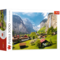3000 Piece Jigsaw Puzzles, Lauterbrunnen, Switzerland, Alps, Mountains landscape, Adult Puzzle, Trefl 33076